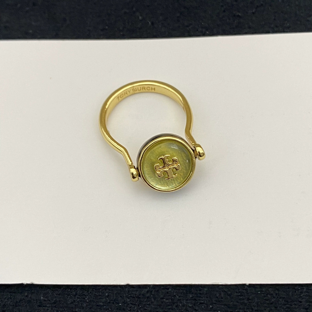 Tory Burch Inlay Metal Ring - Picture 4 of 6